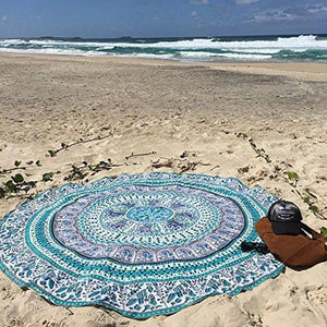 Circular Bohemia Beach Towel