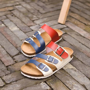 Women's Cork Beach Flip Flops