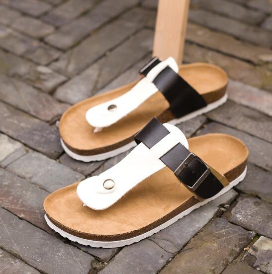 Women's Cork Beach Flip Flops