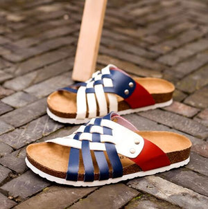 Women's Cork Beach Flip Flops