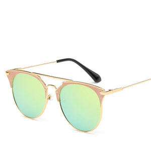 Womens Cat Eye Aviator Style Sunglasses