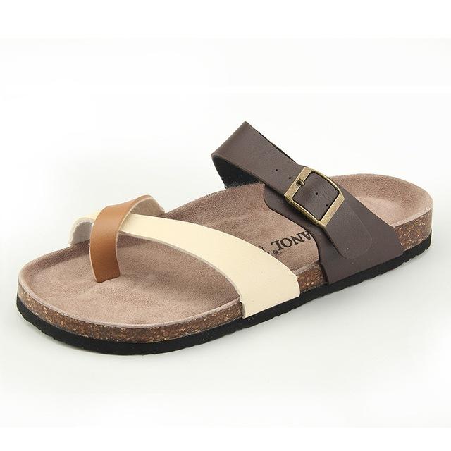 Womens Cork Flip Flops