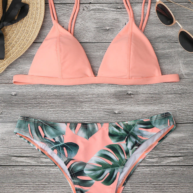 Floral Printed Bikini